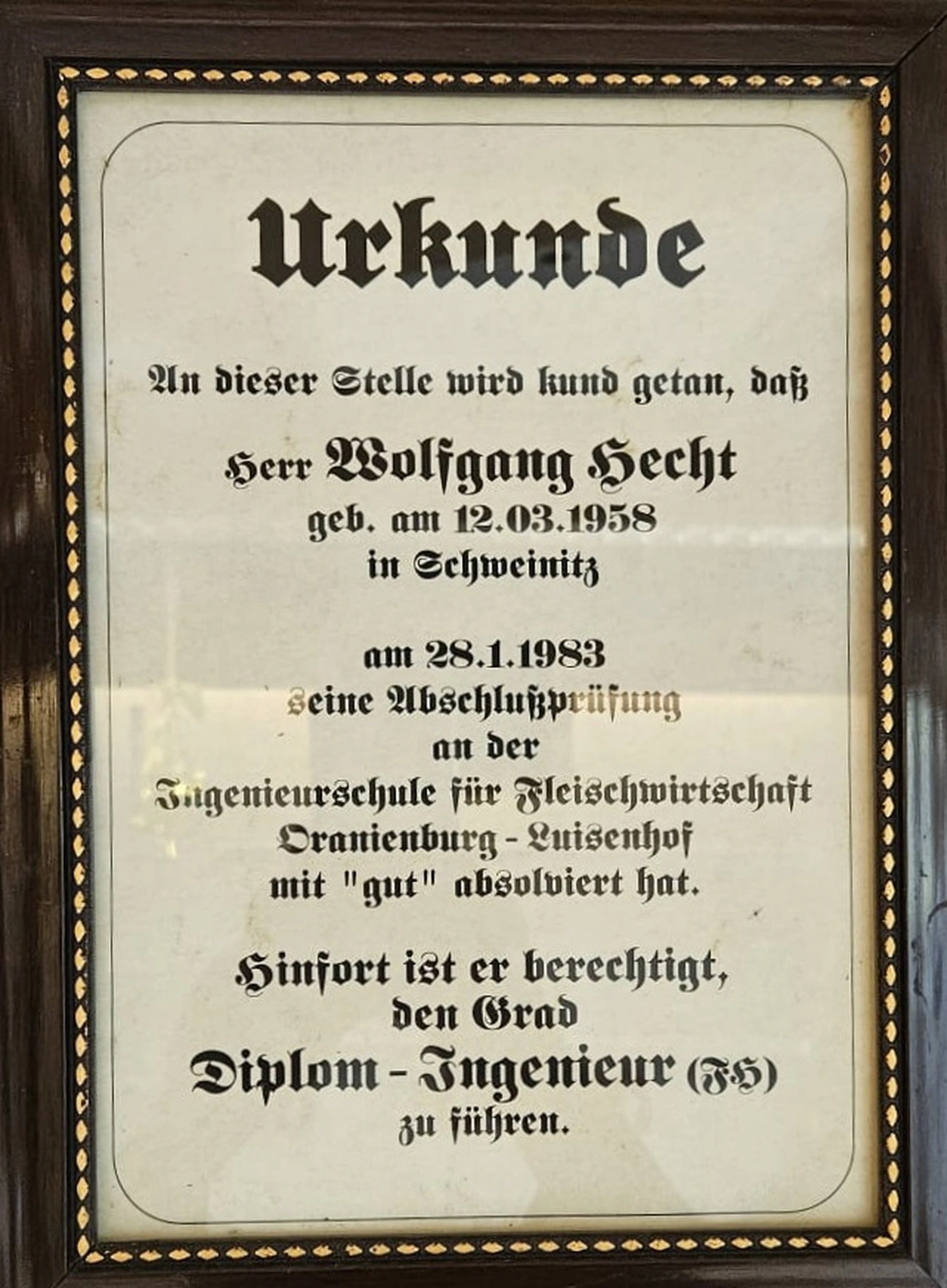 Hecht - Fleischerei - Geschichte