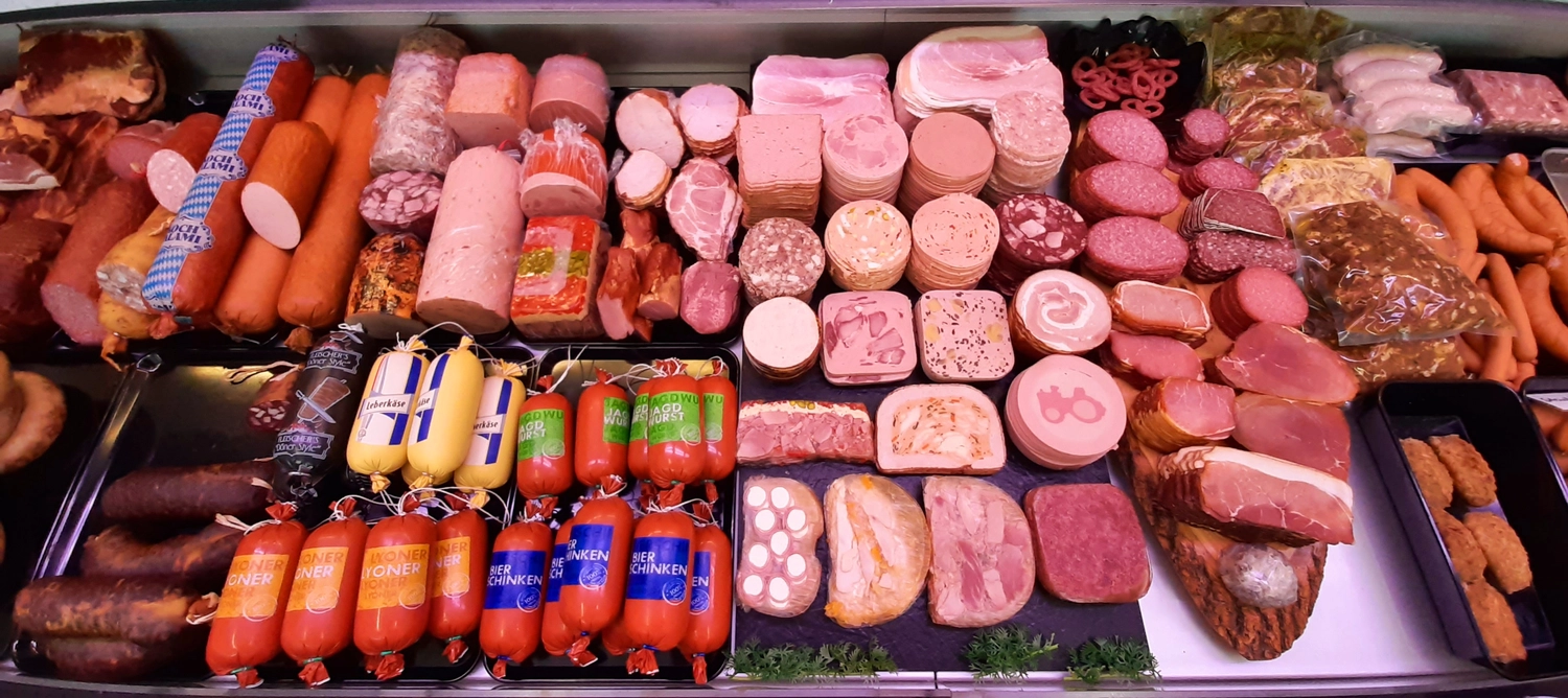 Hecht - Fleischerei - Fleisch im Gefrierschrank